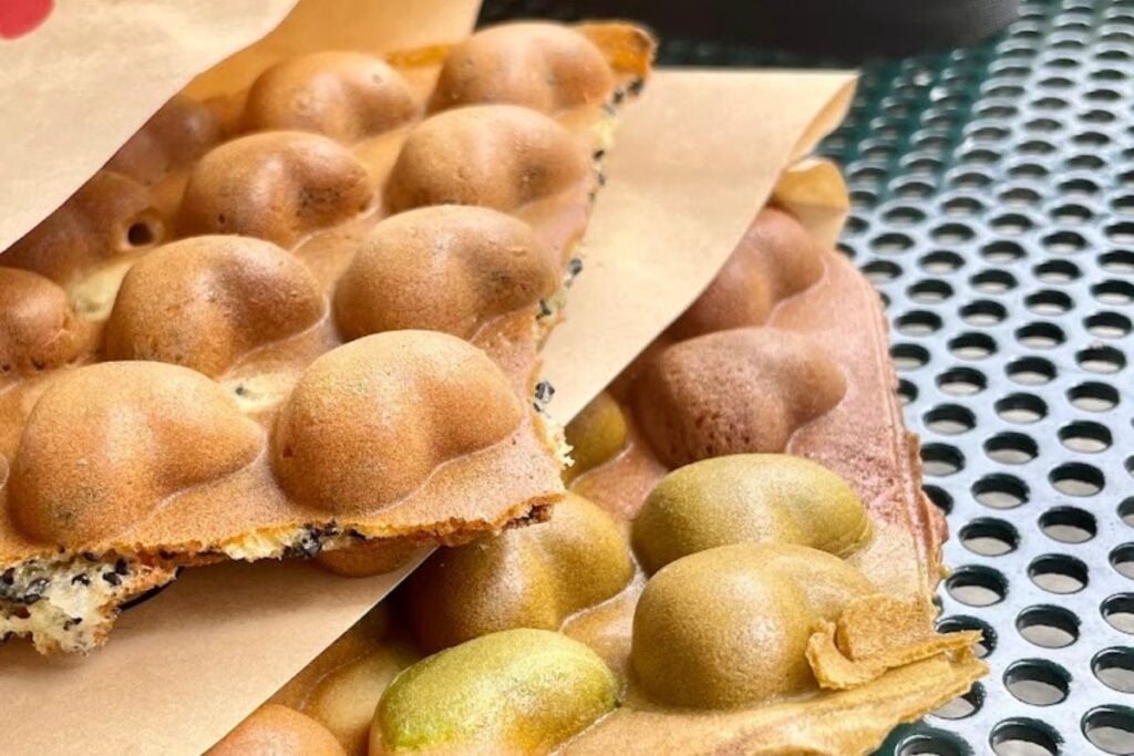 Where to find the best egg waffles in Hong Kong 10 Chicken Egg Jai best egg waffles in Hong Kong