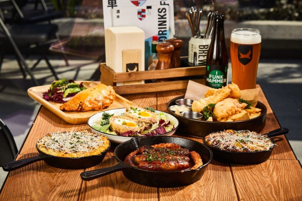 BrewDog’s new Hong Kong restaurant delivers fun & scrumptious British pub food and IPA pours BrewDog new Hong Kong restaurant