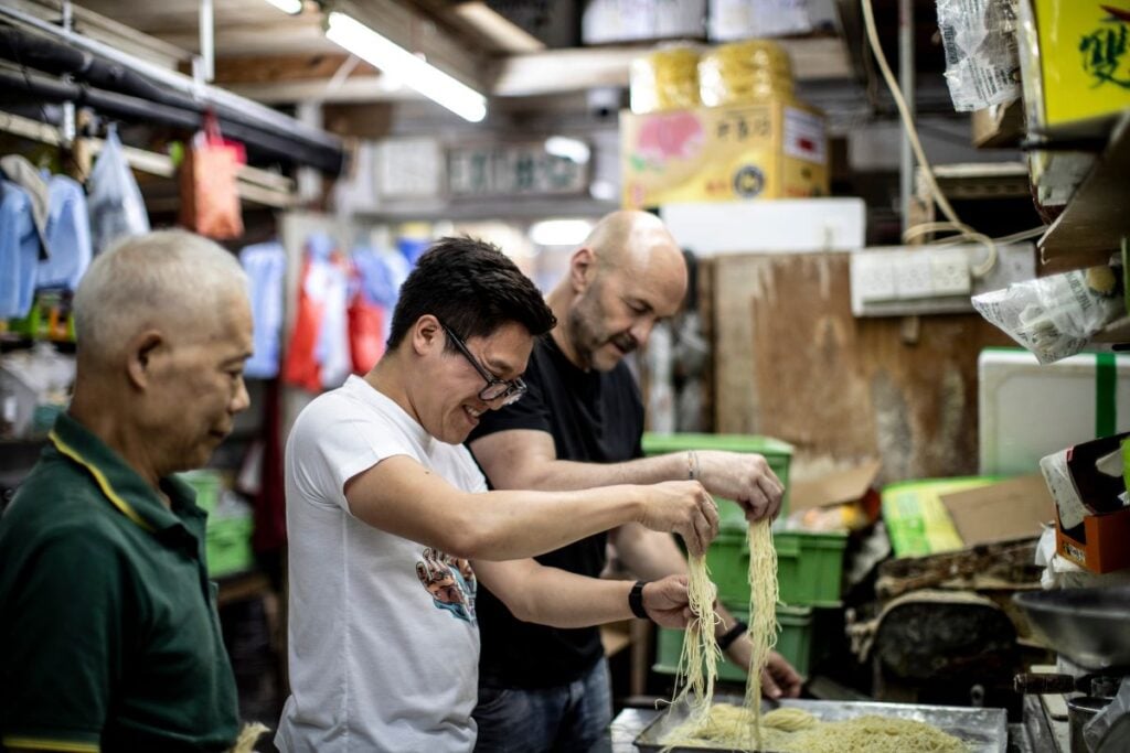 Celebrity chef Jeremy Pang shows off tasty Hong Kong on new TV series Jeremy Pang's Hong Kong Kitchen 3 Jeremy Pang Hong Kong Kitchen TV series Simon Rimmer