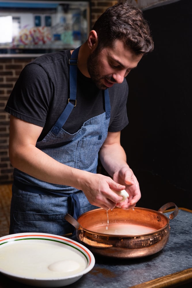 Chef Vinny Lauria of Frank’s in Soho wants to design your next omakase menu – with an Italian-American twist 1 Chef Vinny Lauria at Frank's in Soho wants to design your next omakase menu, with an Italian-American twist