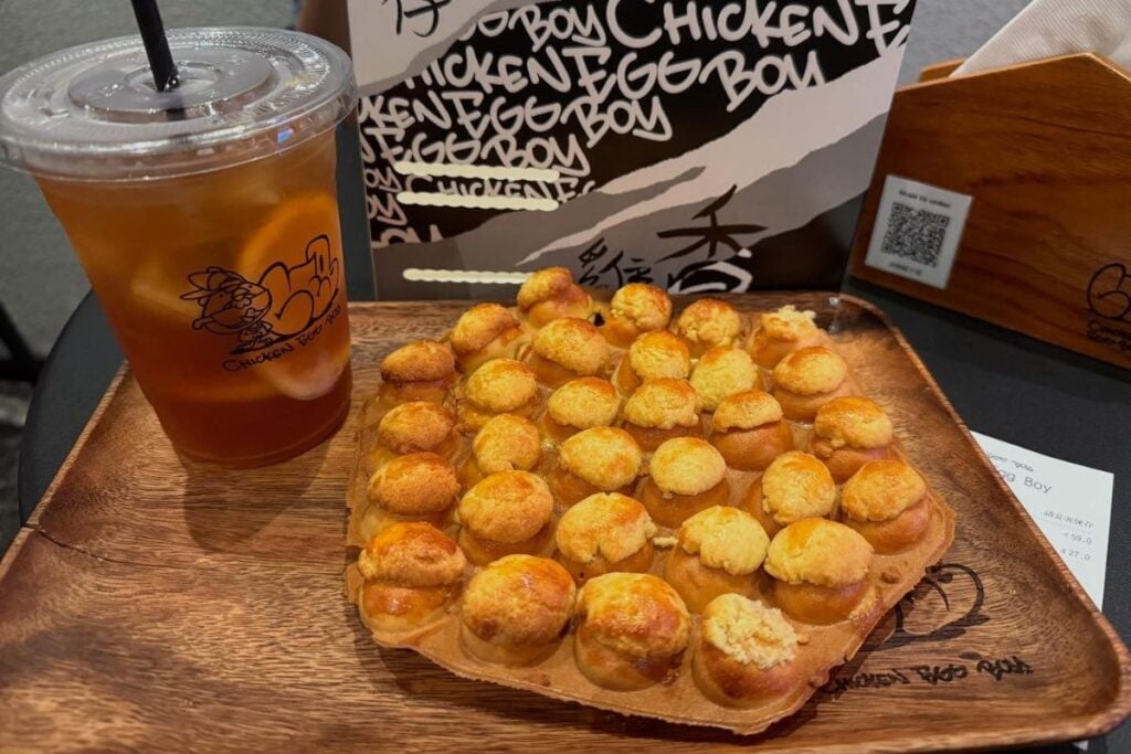 Where to find the best egg waffles in Hong Kong 11 Chicken Egg Boy best egg waffles in Hong Kong
