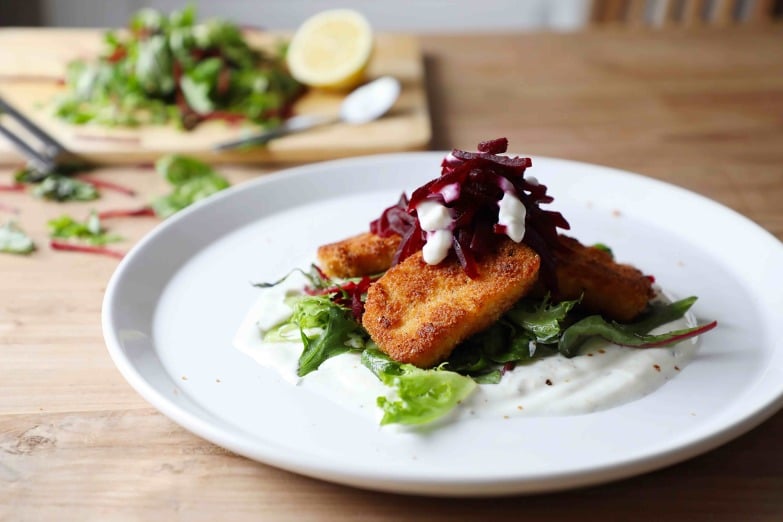 A Satisfying Summer Halloumi & Beetroot Salad Foodie and halloumi & beetroot salad, Hong Kong