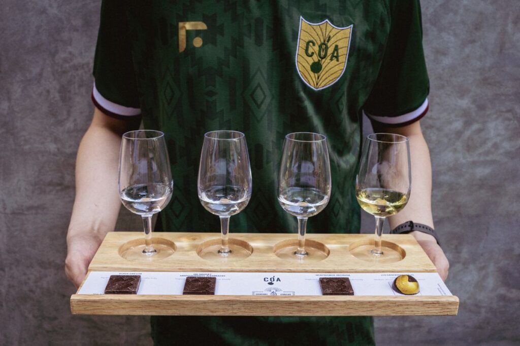 COA joins Conspiracy Chocolate to launch mezcal and chocolate flight pairing COA Conspiracy Chocolate mezcal chocolate pairing Central