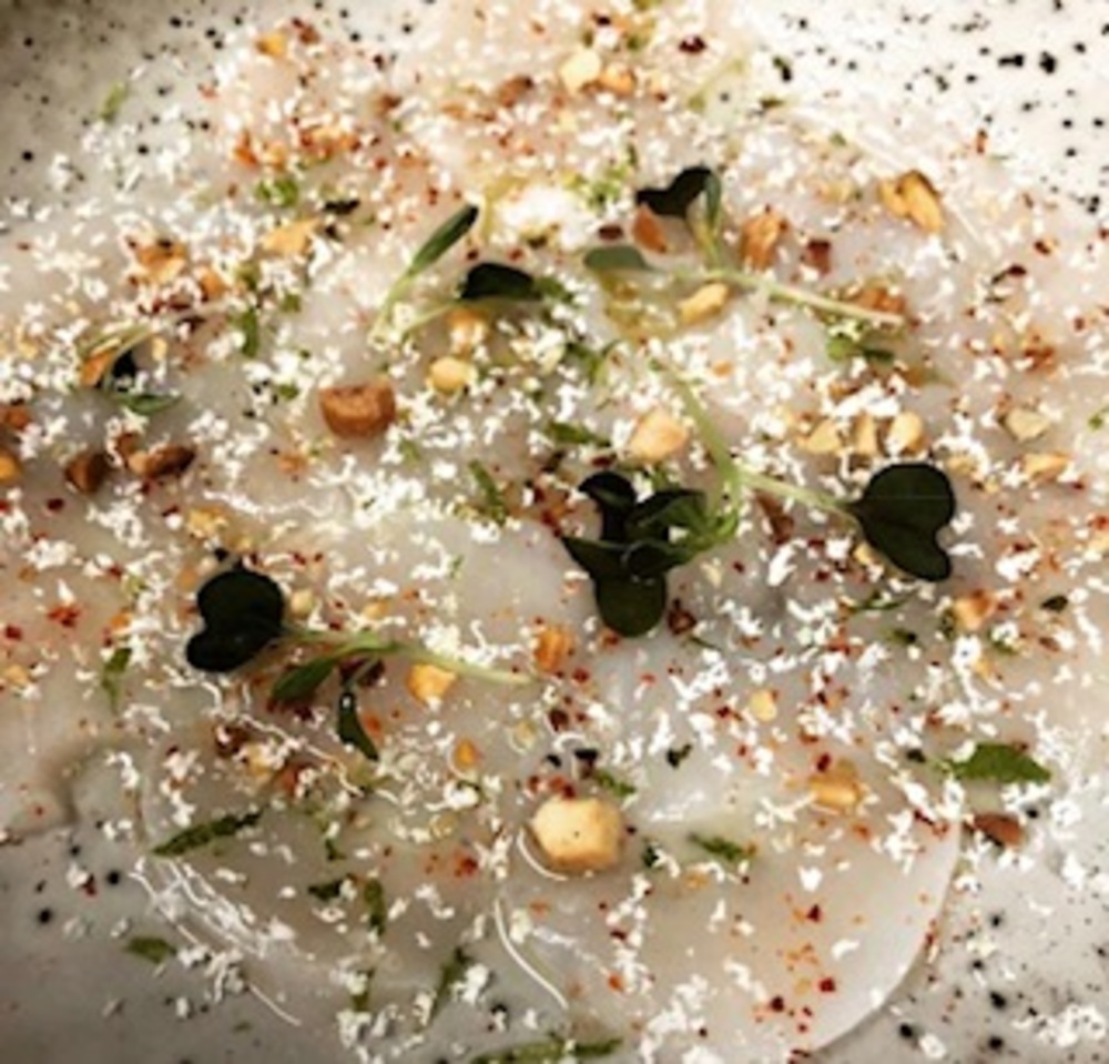Scallop Carpaccio Scallop Carpaccio