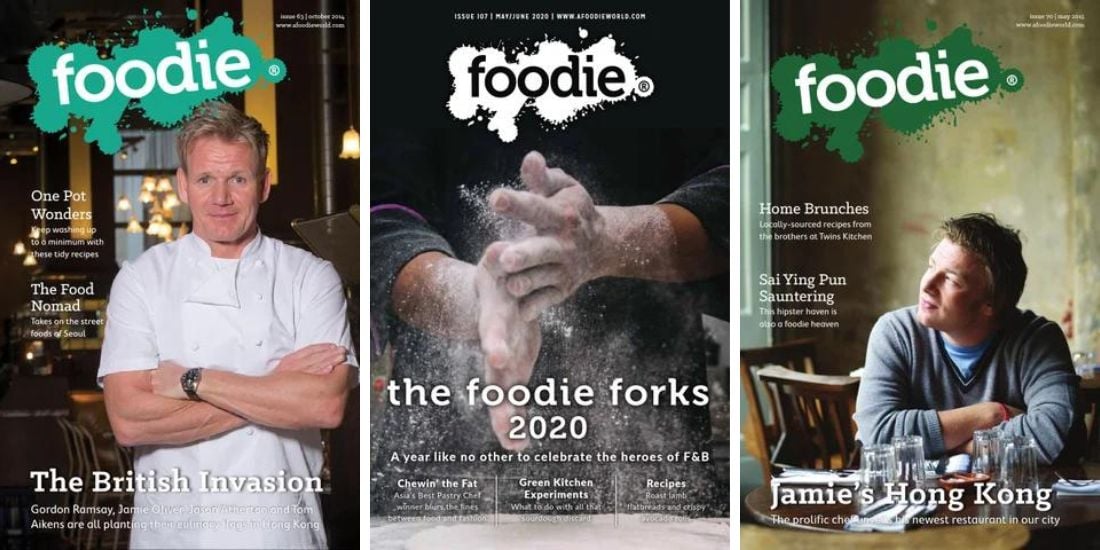 Discover the legendary history of Foodie magazine's former print publication 1 Foodie magazine