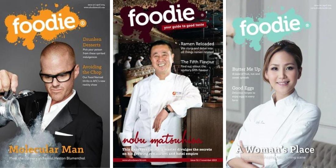 Discover the legendary history of Foodie magazine's former print publication 2 Foodie magazine