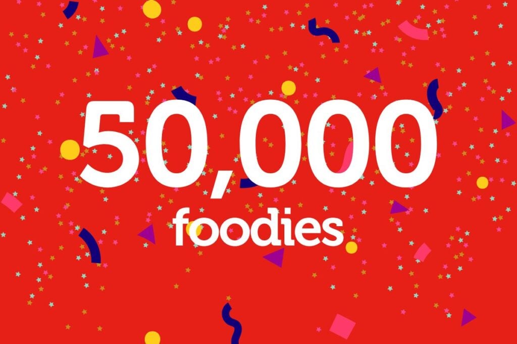 Foodie launches 50,000 Instagram follower giveaway with 12 tasty prizes Foodie 50,000 Instagram followers giveaway