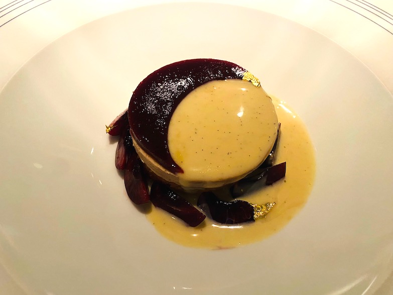 New Seasonal Dishes Shine at BELON 8 Gâteau Basque with sherry and foie gras at BELON