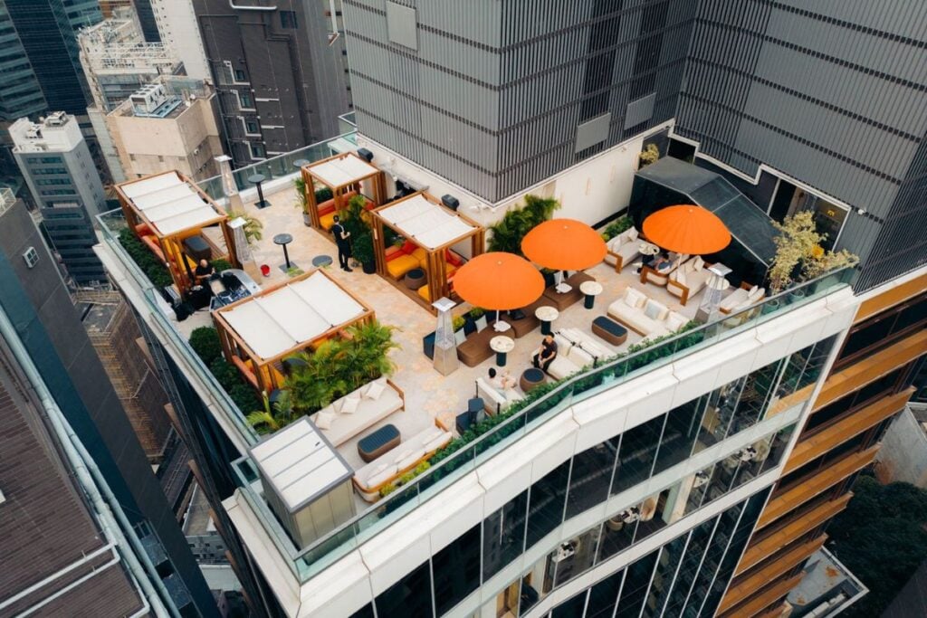 The coolest rooftop bars in Hong Kong for incredible views and drinks 3 best rooftop bars hong kong WAV ROOFTOP