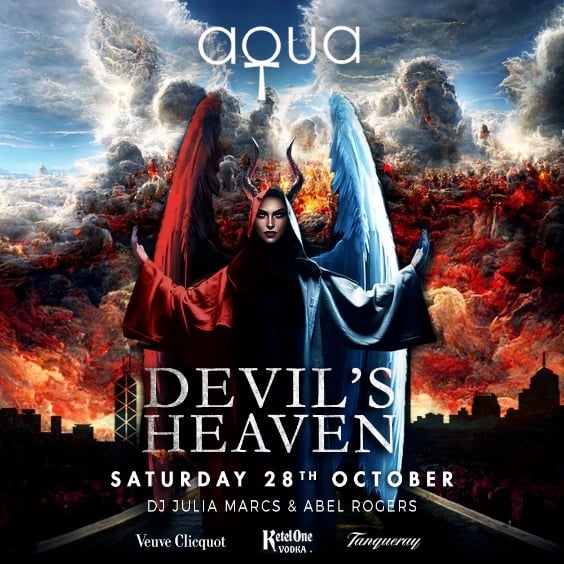 Halloween 2023 in Hong Kong: Top Foodie Fun 1 Devil’s Heaven night brunch & Halloween party at Aqua