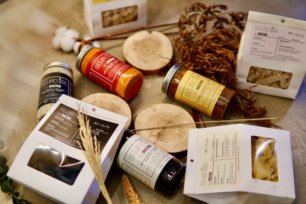Nocino introduces gourmet pasta kit brand Helvetica Nocino introduces gourmet pasta kit brand Helvetica