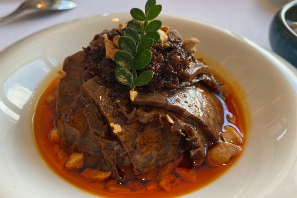 The Merchants review: refined Shanghainese fare meets stunning views in Central 2 spicy beef shank The Merchants review