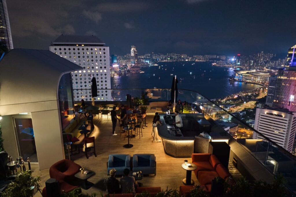 The coolest rooftop bars in Hong Kong for incredible views and drinks 1 cool best rooftops Hong Kong Cardinal Point