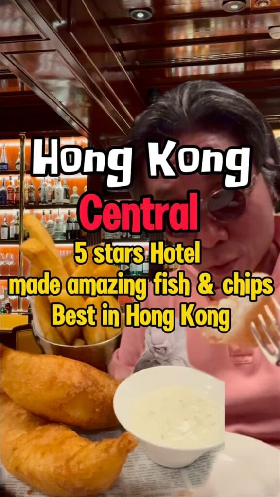 Uncle K Hong Kong Instagram foodie fish and chips