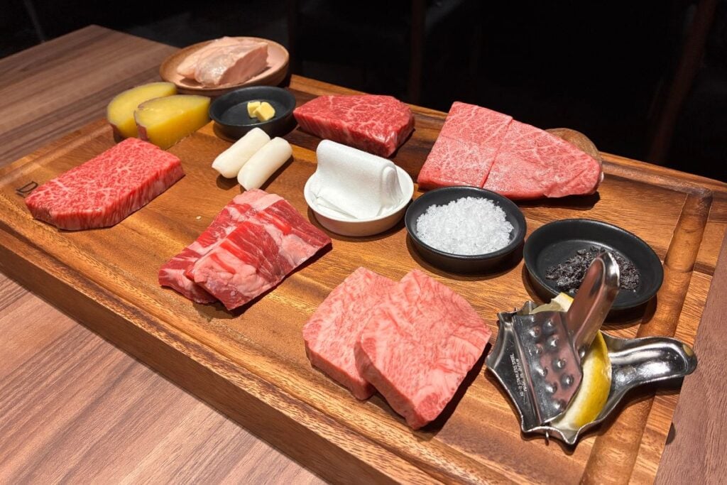 Yakiniku Sho review wagyu platter