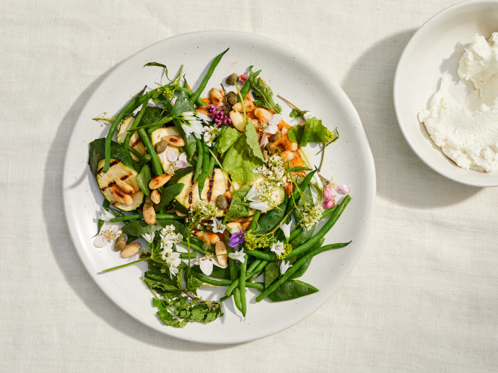 3 unforgettable summer salad recipes 1 Anything-goes summer salad with burnt tomato dressing